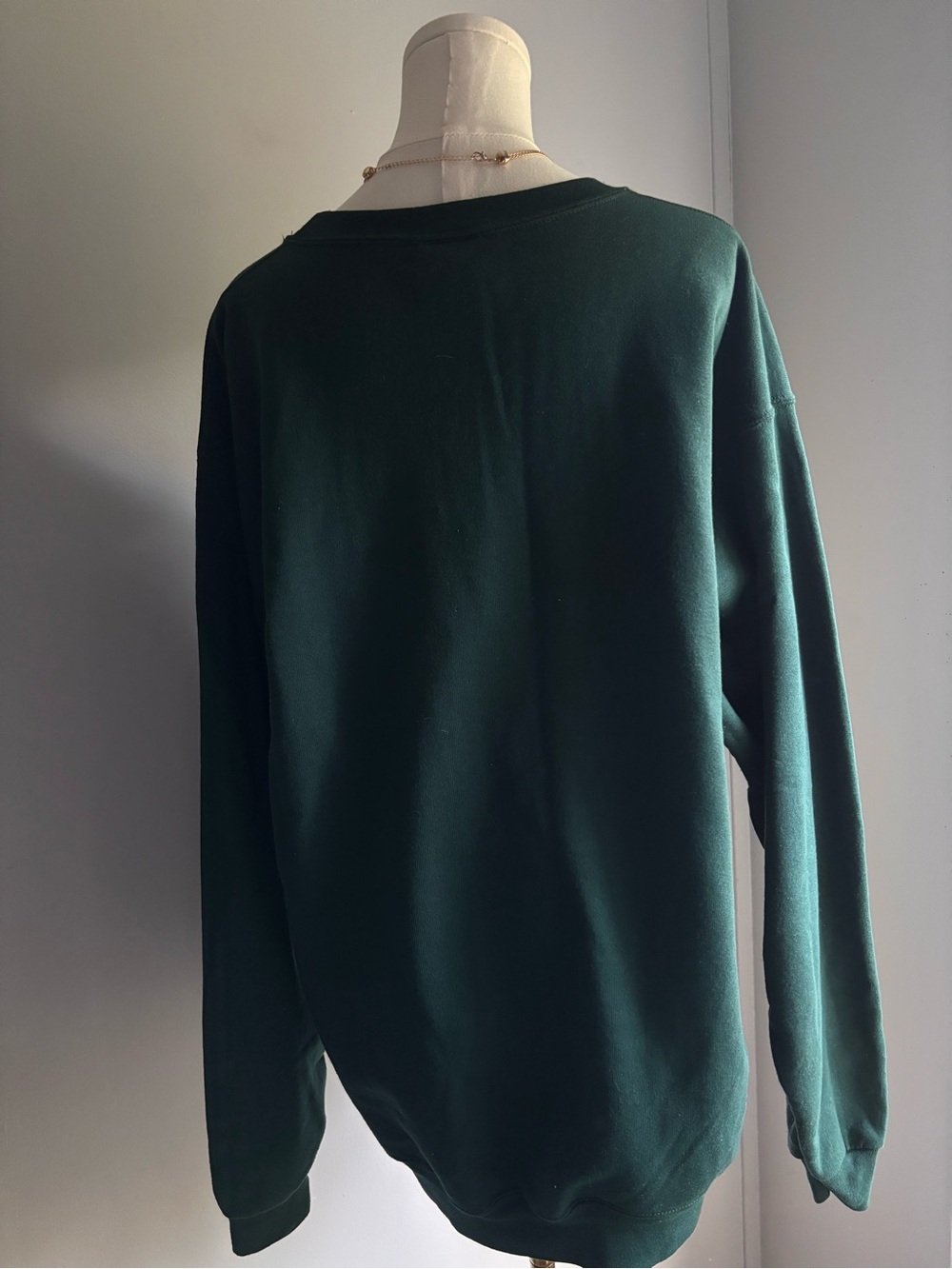 Las Vegas Graphic Crewneck Sweatshirt - Forest Green - Picture 4 of 5